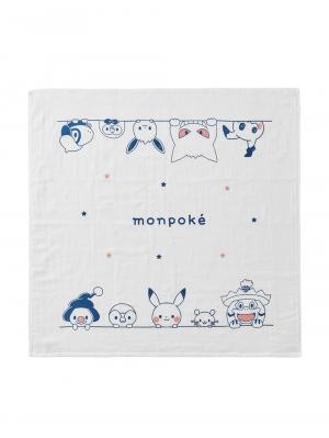 【monpoke】モンポケ正方形バスタオル51849