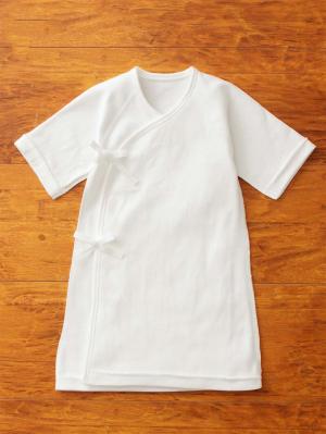 コンビ肌着・新生児/ベビー肌着|【日本製】ミニAライン肌着|オフホワイト