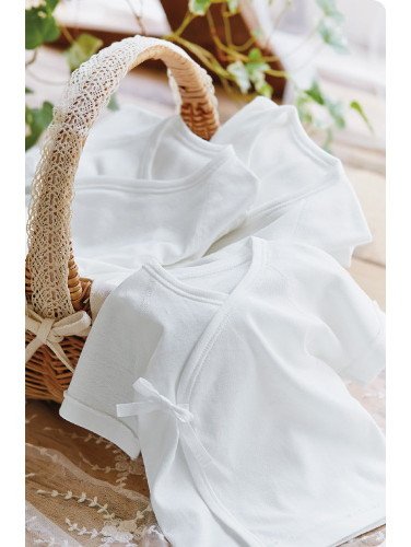 コンビ肌着・新生児/ベビー肌着|【日本製】ミニAライン肌着|オフホワイト