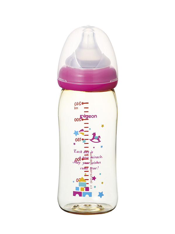 【ANGELIEBE/エンジェリーベ】 ピジョン 母乳実感哺乳びん(プラスチック) トイボックス 240ml