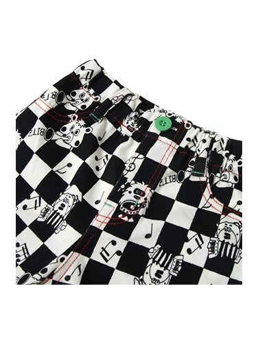 ベビー パンツ|【ベビー服】【BITZ】4色2柄カットソーパンツ