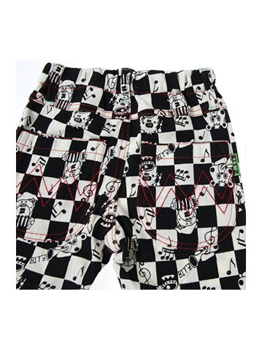 ベビー パンツ|【ベビー服】【BITZ】4色2柄カットソーパンツ