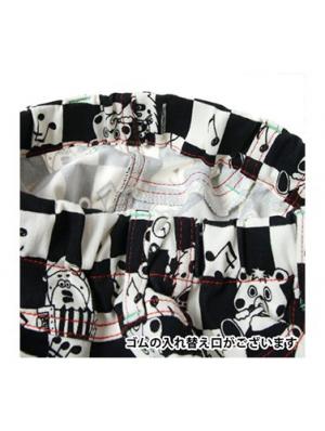 ベビー パンツ|【ベビー服】【BITZ】4色2柄カットソーパンツ