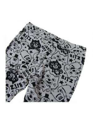 ベビー パンツ|【ベビー服】【BITZ】総柄プリントスキニーパンツ