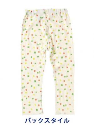 ベビーシューズ・ファーストシューズ・ベビー靴下|【ベビー服】Petit jam(プチジャム)総柄8分丈スパッツ|キナリ