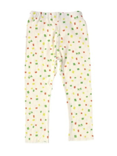 ベビーシューズ・ファーストシューズ・ベビー靴下|【ベビー服】Petit jam(プチジャム)総柄8分丈スパッツ|キナリ