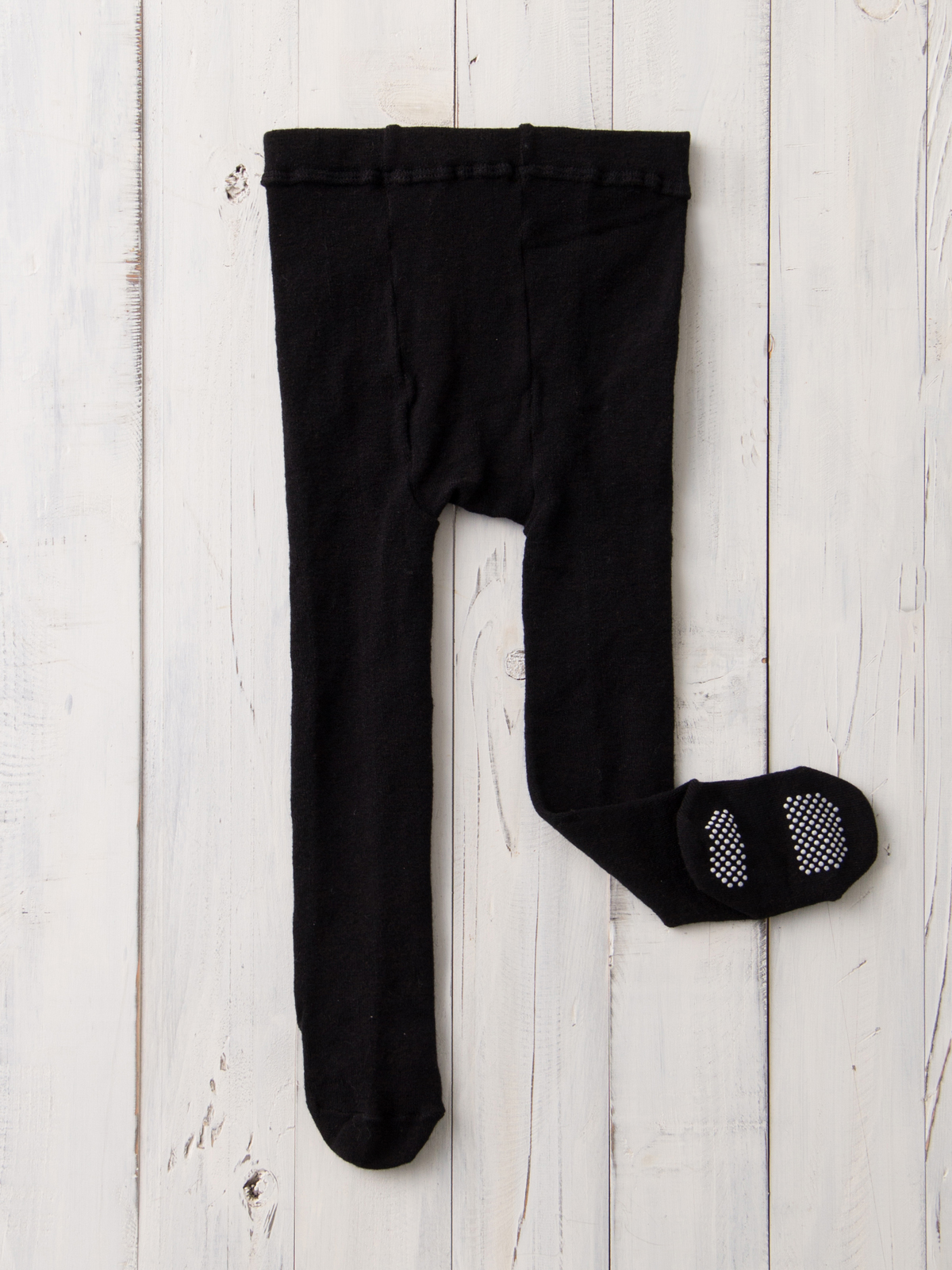 ベビーシューズ・ファーストシューズ・ベビー靴下|【日本製】綿混タイツ|黒