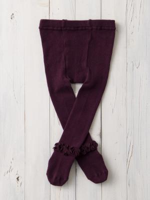 【日本製】裾メローフリルタイツ 59488