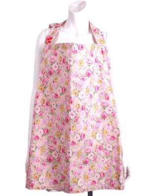 授乳 ケープ|【日本製】エスメラルダ 授乳カバー|ピンクローズ