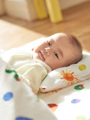 ベビーベッド・布団|はらぺこあおむし  ウォッシャブル組布団9点セット