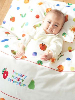 ベビーベッド・布団|はらぺこあおむし  ウォッシャブル組布団9点セット