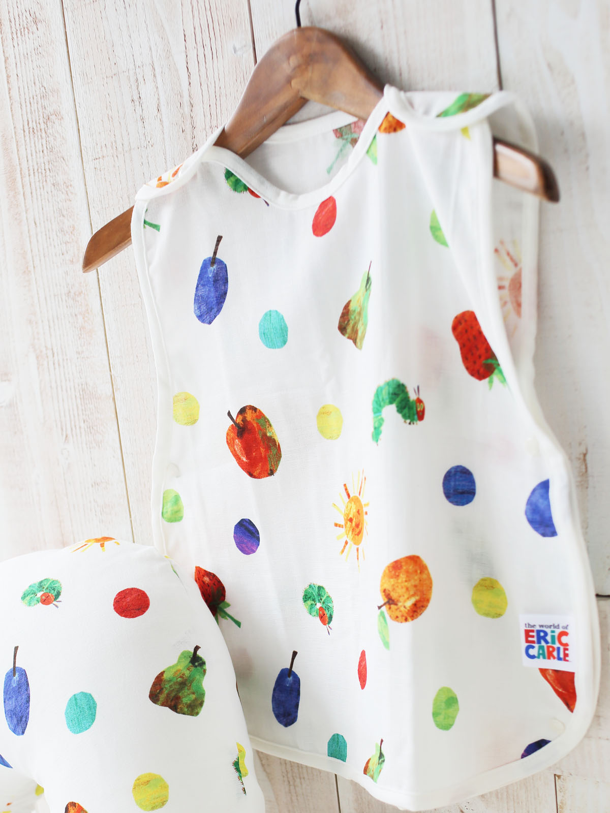 ベビーパジャマ・スリーパー|はらぺこあおむし  ダブルガーゼスリーパー