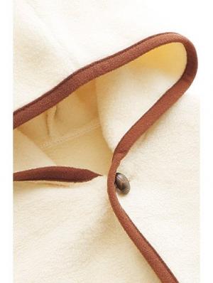 ベビー アウター|【日本製】プリエール ポンチョ|生成り