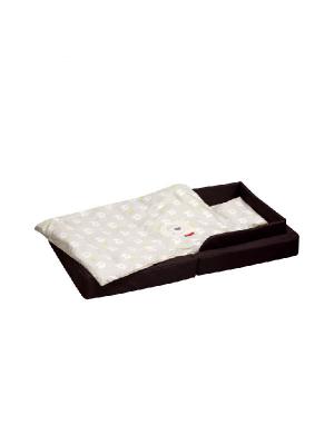 ベビーベッド・布団|farska（ファルスカ）コンパクトベッド フィットL|ブラウン