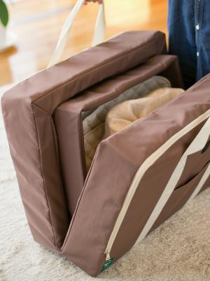 ベビーベッド・布団|farska（ファルスカ）コンパクトベッドフィットオーガニック|モカ