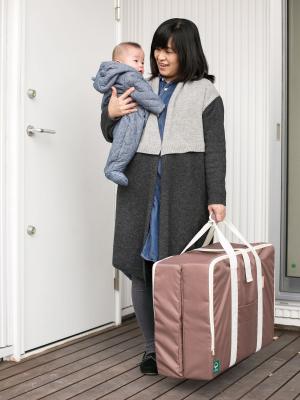 ベビーベッド・布団|farska（ファルスカ）コンパクトベッドフィットオーガニック|モカ