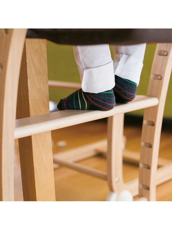 ベビーチェア（ハイローチェア）・ベビーラック|farska（ファルスカ）スクロールチェア プラス