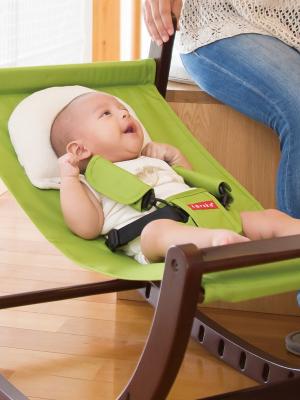 ベビーチェア（ハイローチェア）・ベビーラック|farska（ファルスカ）スクロールチェア プラス