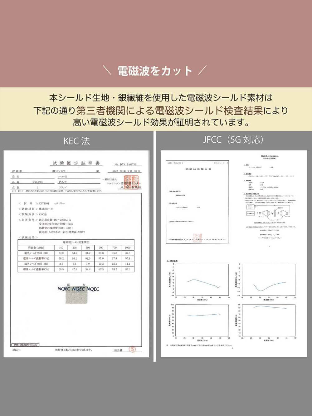 電磁波をカット