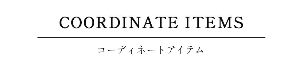 コーディネートアイテム