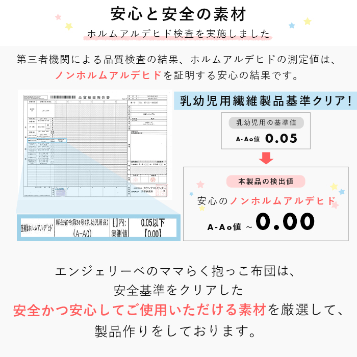 ママらく抱っこ布団 プレミアム6重ガーゼ