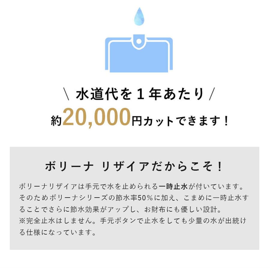 リザイア シャワーヘッド