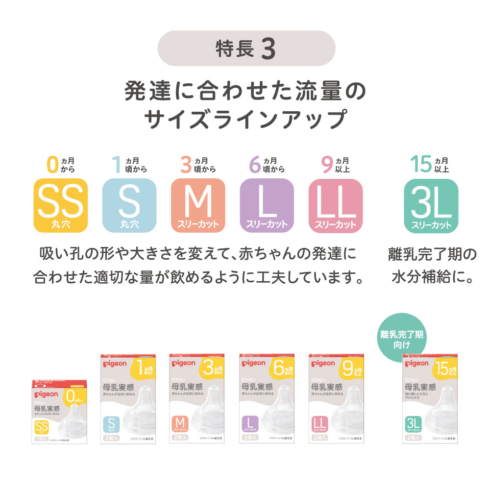 ピジョン 母乳実感哺乳びん