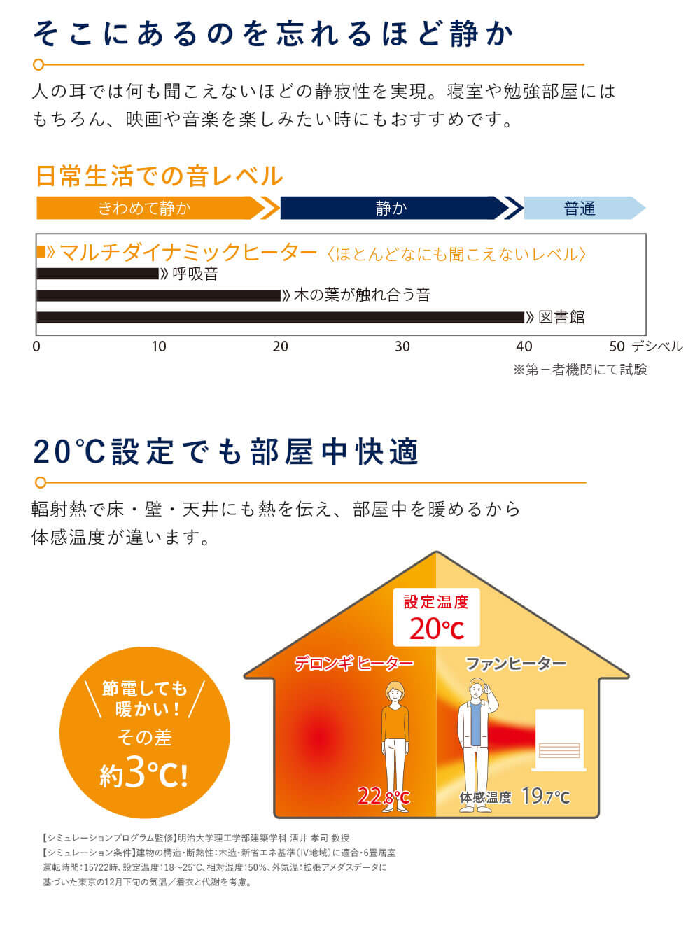 そこにあるのを忘れるほど静か