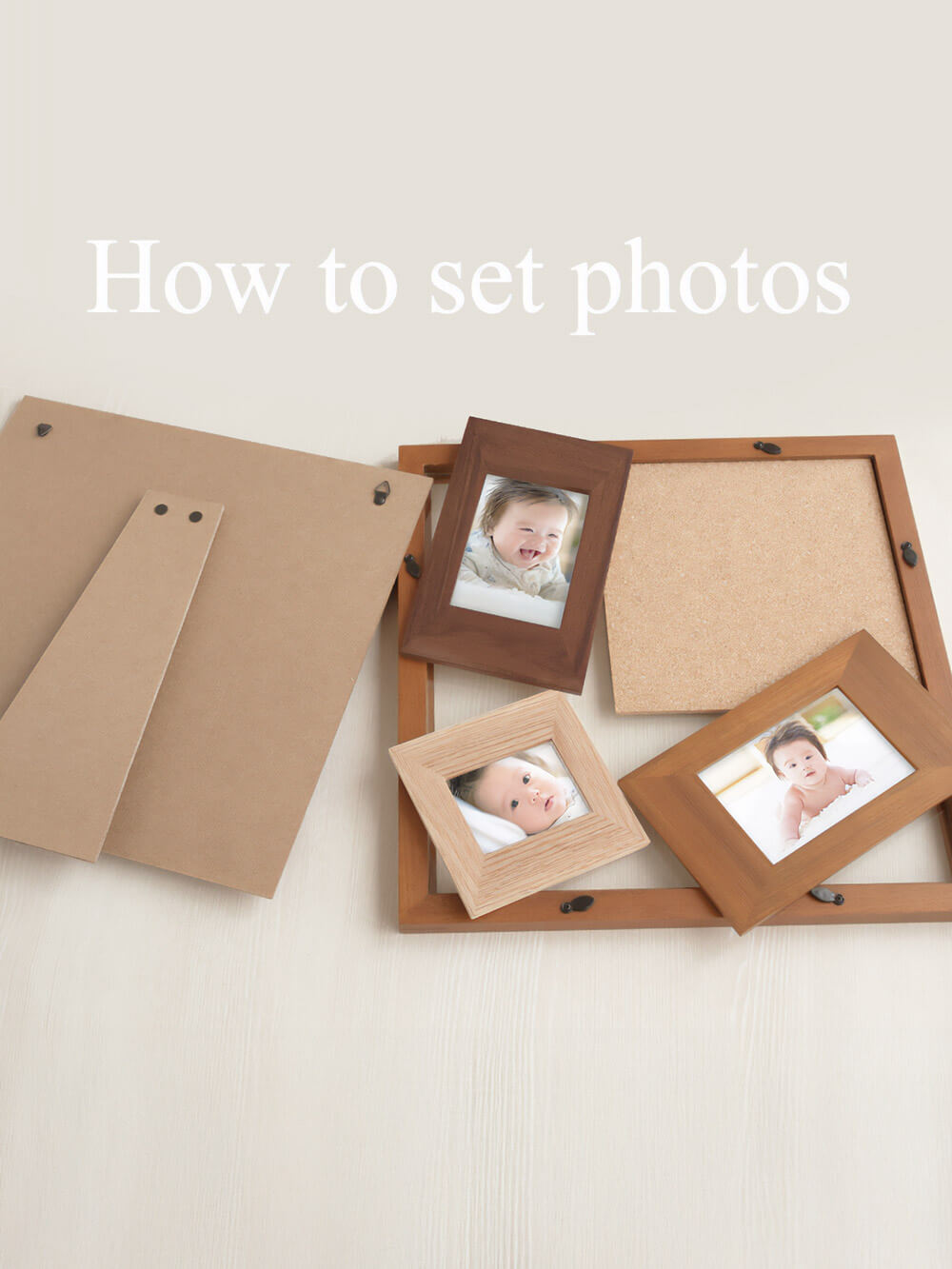 How to set photos