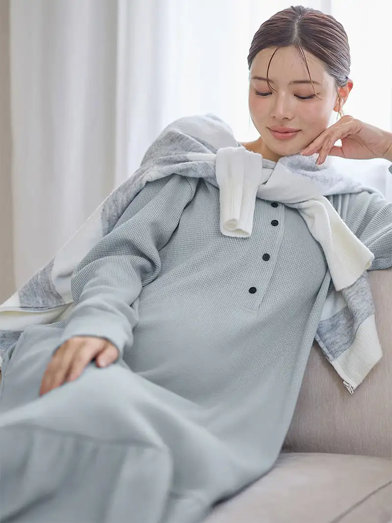 サーマルティアードリラックスネグリジェ