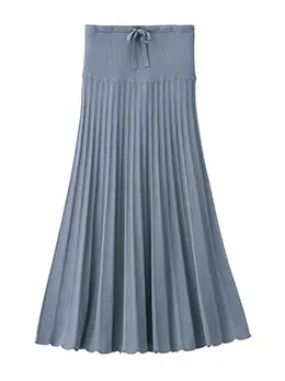 ニットフレアスカート