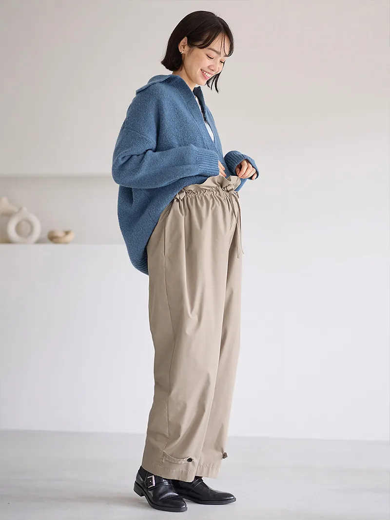 ウエストギャザーパンツ