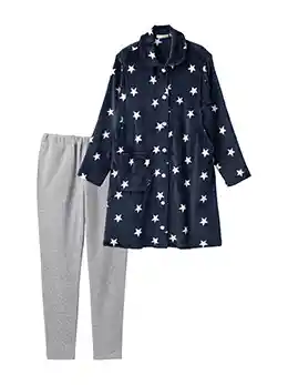 ふんわりあたたかサイドスリットトップス＋裏起毛パンツ fairy（フェアリー）