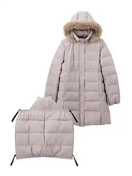 マットタフタ　ダウンママコート