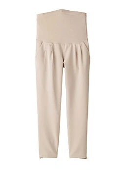 P・パンツ　ストレッチジョーゼットテーパード